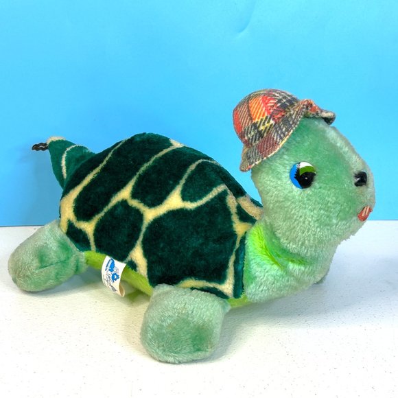 VERY RARE Vintage Capitol Toy Co‎ Turtle 15" Plush Stuffed Animal Toy - Picture 1 of 6